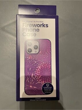 GEMS iPhone 16 Pro Max Fireworks Phone Case New